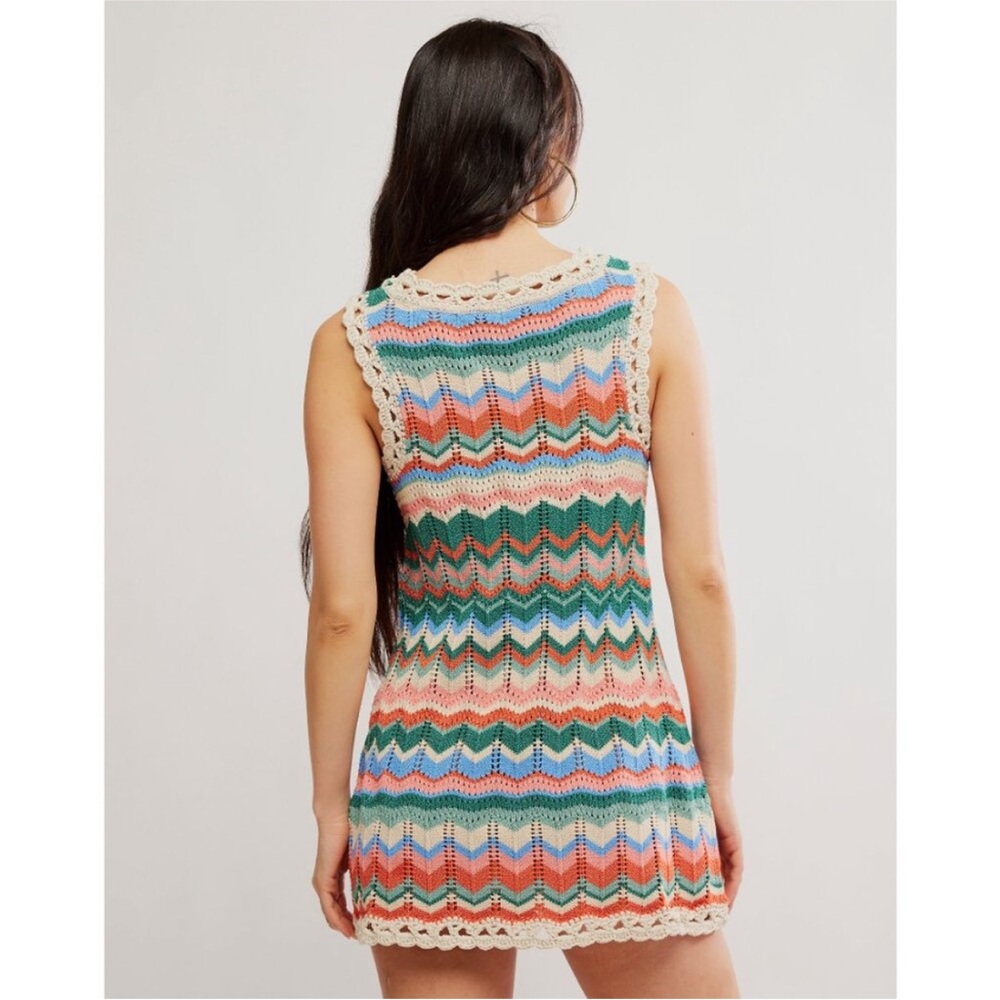 NWT Free People Sandy Mae Mini Dress - Picture 4 of 4